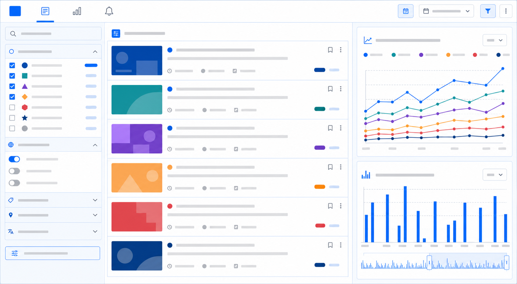 News monitoring data preview